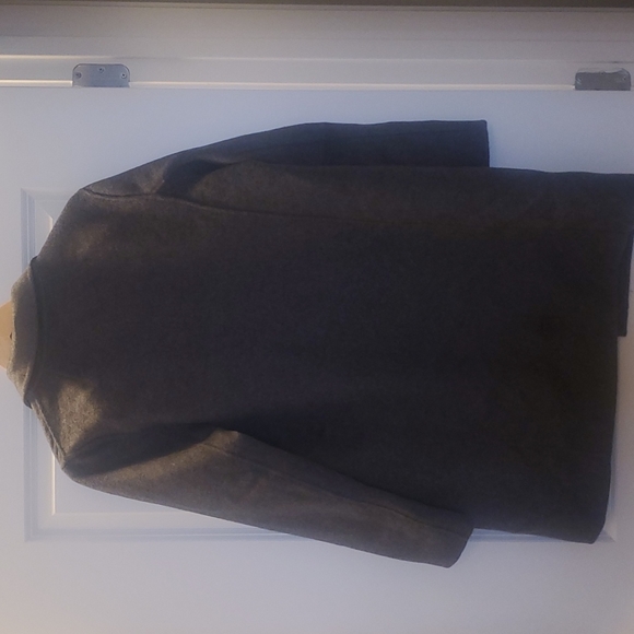 Banana Republic Unlined Double-Faced Coat Grey - Picture 5 of 6